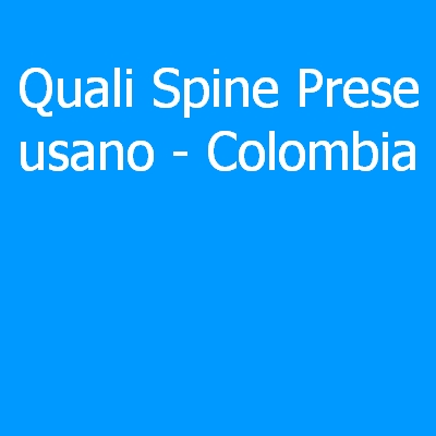 Colombia – Quali spine (prese) eletriche si usano?