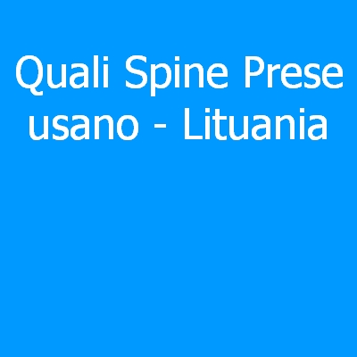 Liechtenstein – Quali spine (prese) eletriche si usano?