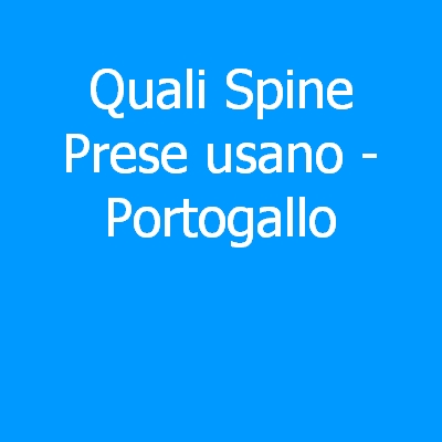 Porto Rico – Quali spine (prese) eletriche si usano?